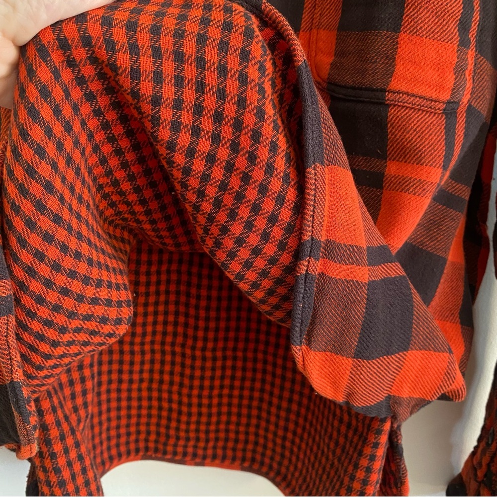 POLO Ralph Lauren women’s Black and Red Checkered Shirt XL - Picture 7 of 8